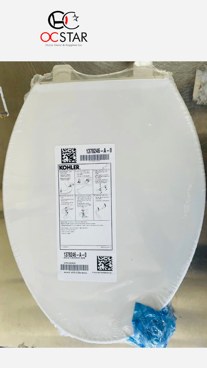 Kohler Layne Quiet Close & Release Elongated Antimicrobial Toilet Seat