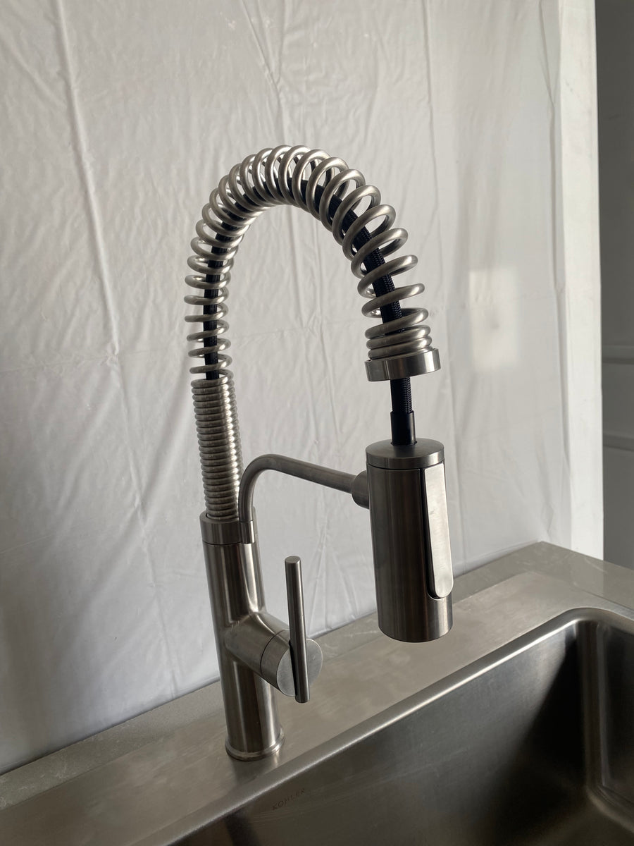 KOHLER Provo Semi-Pro Pull-Down Kitchen Faucet in Vibrant 