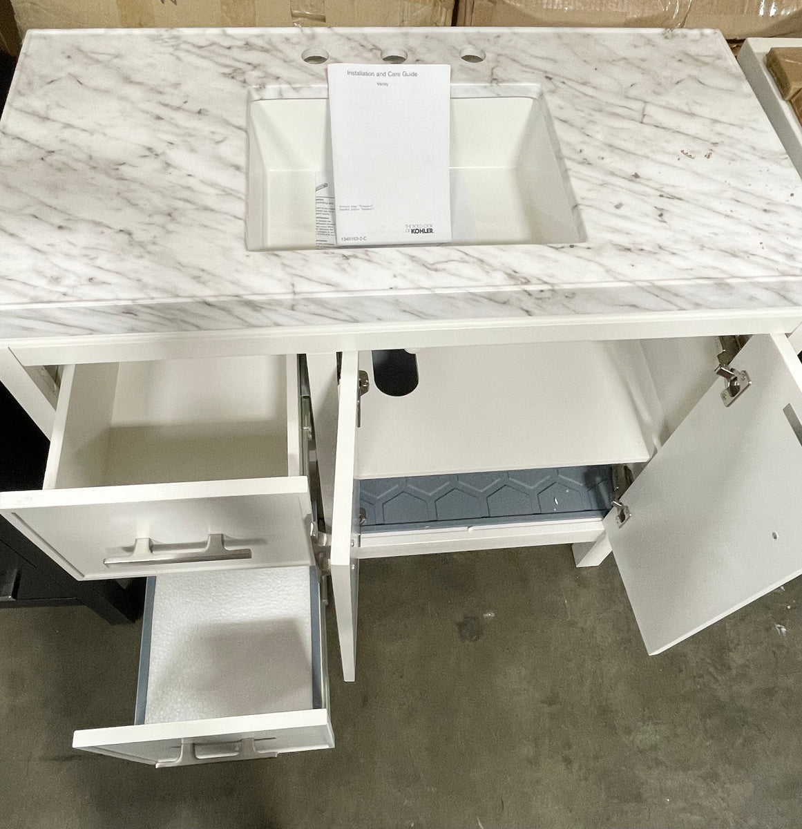 Kohler Rubicon Bathroom Vanity 36 inch in White OCstar Home Supplies