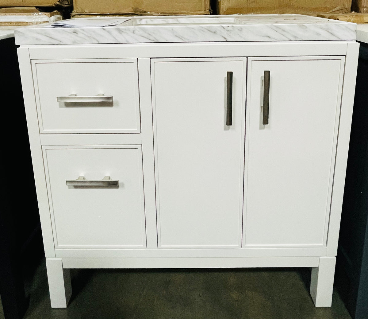 Kohler Rubicon Bathroom Vanity 36 inch in White OCstar Home Supplies